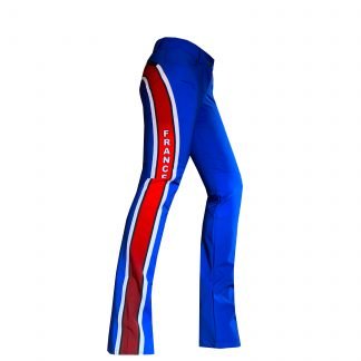 Official TEAM FRANCE Lady Sublimation Shooting Pants Blue