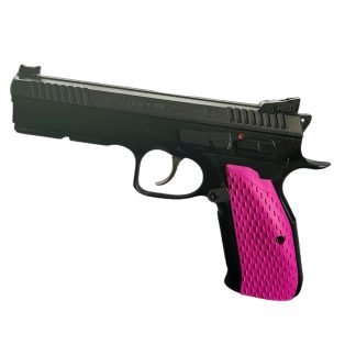 Track grips thick for CZ Shadow 2 in polymer