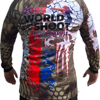 World Shoot Long Sleeve Polo Shirt PCC/Mini Rifle 2025