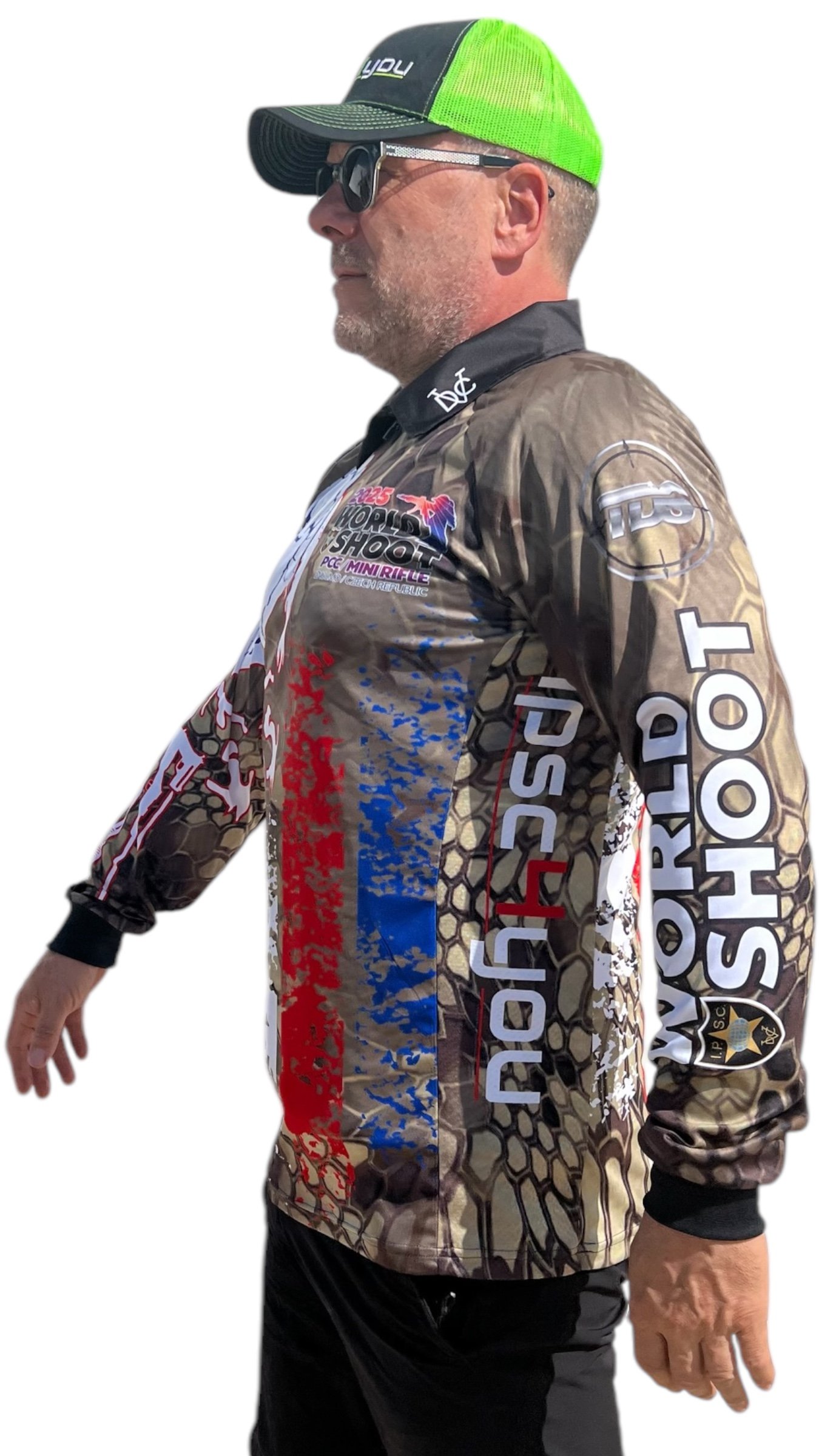 World Shoot Long Sleeve Polo Shirt PCC/Mini Rifle 2025 - Image 3