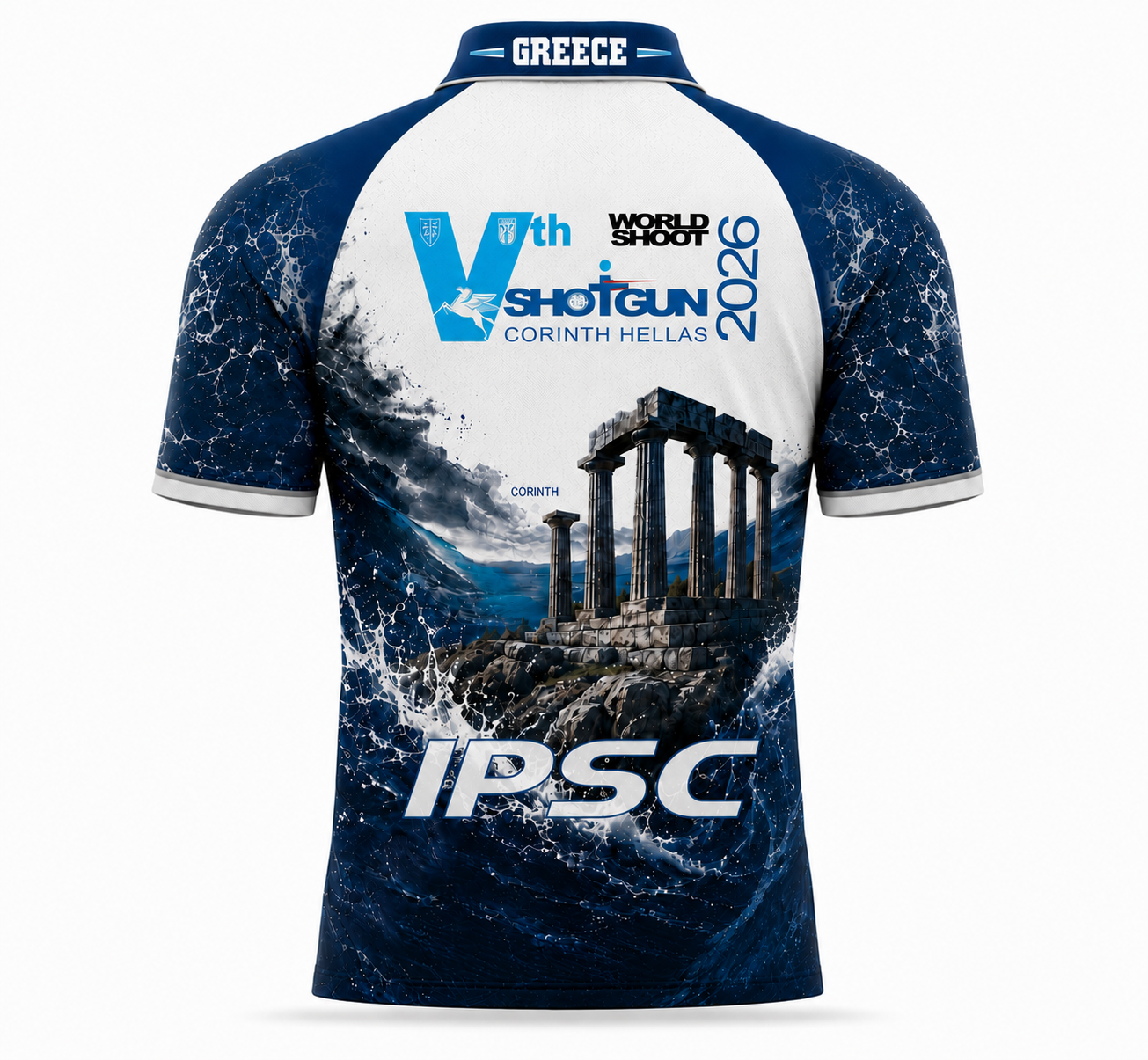 IPSC 2026 Shotgun World Shoot Polo Shirt - Image 2