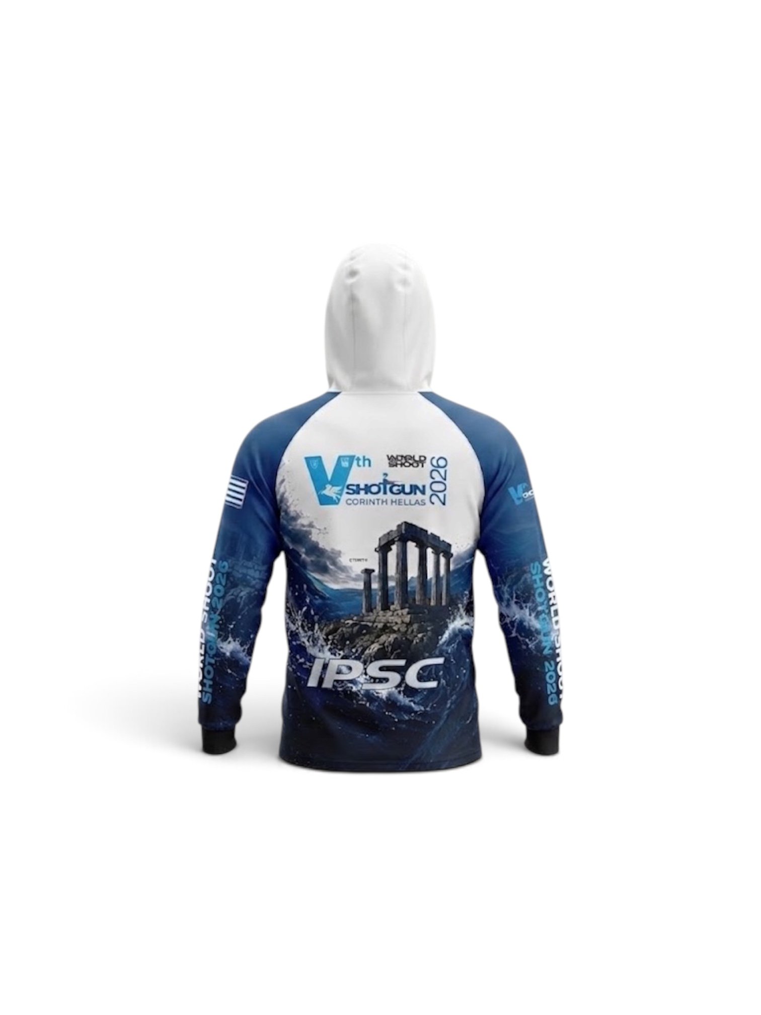 IPSC 2026 Shotgun World Shoot Hooded Long Sleeve Shirt - Image 2