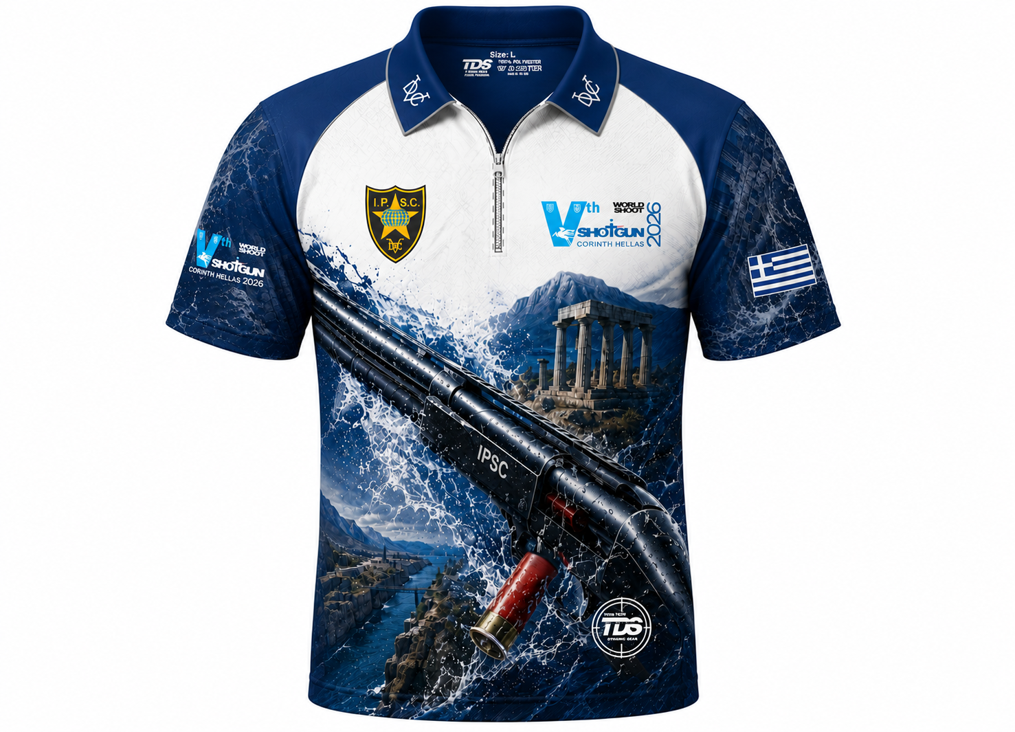 IPSC 2026 Shotgun World Shoot Polo Shirt